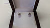 3.03 Carat G Color Round Diamond Earrings 100% Natural set in 14K White Gold Studs Gorgeous Wont Last Hurry !