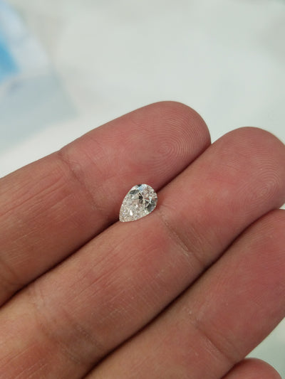 1.04 Carat D Si1 Pear Shape Diamond Certified 100% Natural Gorgeous!