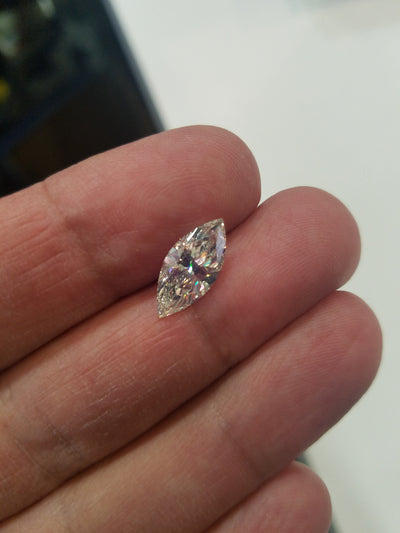3.02 Carat H VVS2 Marquise Certified Amazing Rare One of a Kind! See Amazing Video Below..