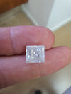 6.24 Carat Princess Diamond F Color Amazing Size Amazing Price!