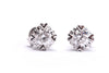 2.11 Carat D Si2 Round Diamond Earrings Collection Color Great Sparkle!